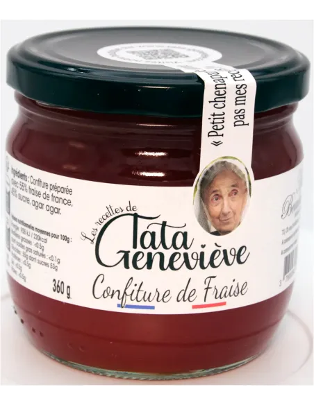 Confiture de fraise artisanale française | Tata Geneviève