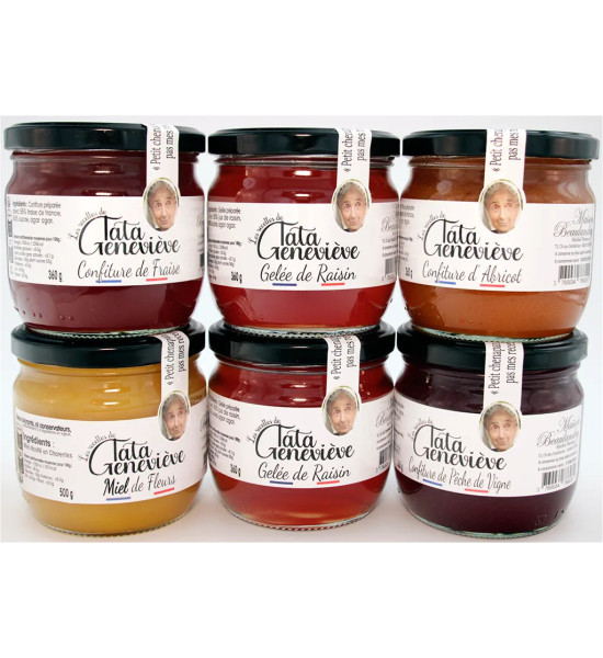 Coffret Découverte – Confitures, Gelées et Miels artisanales