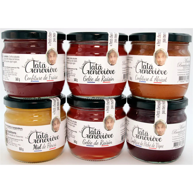 Coffret Découverte – Confitures, Gelées et Miels artisanales