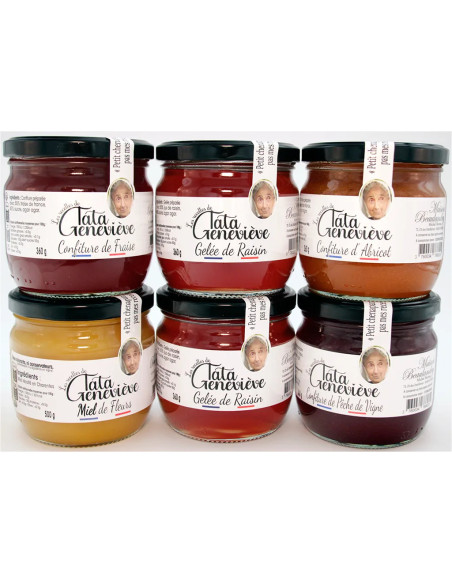 Coffret Découverte – Confitures, Gelées et Miels artisanales